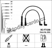 Sada kabelů pro zapalování NGK RC-FT1208 - FIAT