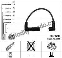 Sada kabelů pro zapalování NGK RC-FT202 - FIAT