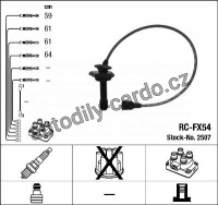 Sada kabelů pro zapalování NGK RC-FX54 - SUBARU