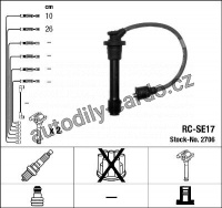 Sada kabelů pro zapalování NGK RC-SE17 - SUZUKI