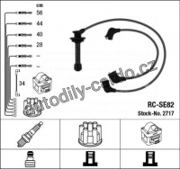 Sada kabelů pro zapalování NGK RC-SE82 - SUZUKI