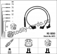 Sada kabelů pro zapalování NGK RC-SE93 - SUZUKI