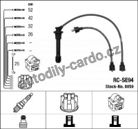Sada kabelů pro zapalování NGK RC-SE94 - SUZUKI