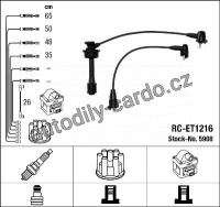 Sada kabelů pro zapalování NGK RC-ET1216