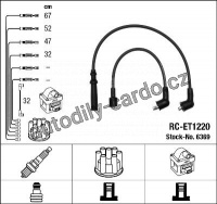 Sada kabelů pro zapalování NGK RC-ET1220