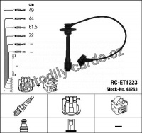 Sada kabelů pro zapalování NGK RC-ET1223
