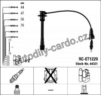 Sada kabelů pro zapalování NGK RC-ET1229