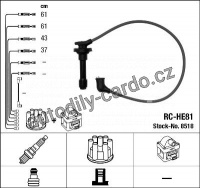 Sada kabelů pro zapalování NGK RC-HE81 - HONDA