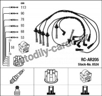 Sada kabelů pro zapalování NGK RC-AR205 - ALFA ROMEO
