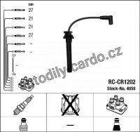 Sada kabelů pro zapalování NGK RC-CR1202 - CHRYSLER, DODGE