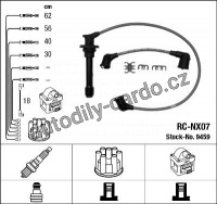 Sada kabelů pro zapalování NGK RC-NX07 - NISSAN