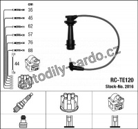 Sada kabelů pro zapalování NGK RC-TE120 - LEXUS