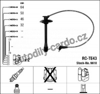 Sada kabelů pro zapalování NGK RC-TE43 - TOYOTA