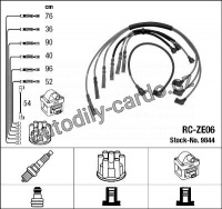 Sada kabelů pro zapalování NGK RC-ZE06 - MAZDA