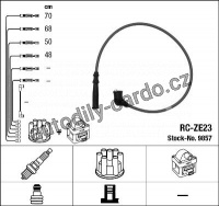 Sada kabelů pro zapalování NGK RC-ZE23 - MAZDA