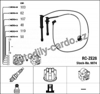 Sada kabelů pro zapalování NGK RC-ZE28 - MAZDA