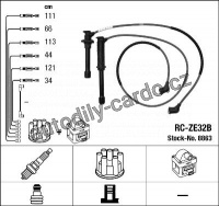 Sada kabelů pro zapalování NGK RC-ZE32B - MAZDA