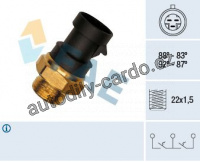 Teplotní spínač, větrák chladiče FAE 37900