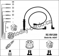Sada kabelů pro zapalování NGK RC-RV1209