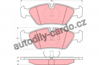 Sada brzdových destiček TRW GDB298 - BMW 5