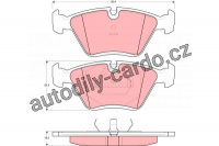 Sada brzdových destiček TRW GDB1355 - AUDI 100