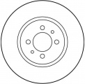 Brzdový kotouč TRW DF1743 - ALFA ROMEO 164, FIAT CROMA, LANCIA THEMA