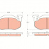Sada brzdových destiček TRW GDB1305 