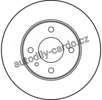 Brzdový kotouč TRW DF1751 -