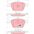 Sada brzdových destiček TRW GDB1576 - VOLVO XC90