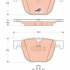 Sada brzdových destiček TRW GDB1857 - BMW 7 F01,F02,F03,F04 09 -
