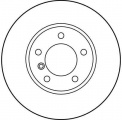 Brzdový kotouč TRW DF2769 - BMW 5 E39