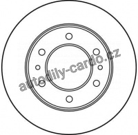 Brzdový kotouč TRW DF1920 - TOYOTA