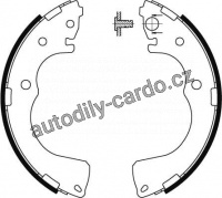 Sada brzdových čelistí TRW GS8435 - MAZDA