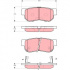 Sada brzdových destiček TRW GDB3298 - HYUNDAI SANTA FE