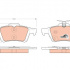 Sada brzdových destiček TRW GDB1938 - FORD FOCUS II