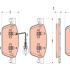 Sada brzdových destiček TRW GDB1887 - VW T5 2.0BiTDi 09-