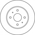 Brzdový kotouč TRW DF4905