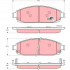 Sada brzdových destiček TRW GDB4136 - JEEP GRAND CHEROKEE 05-