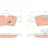 Sada brzdových destiček TRW GDB1643 - MERCEDES W164 ML, GL, R