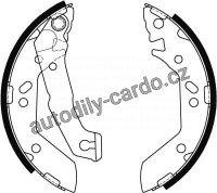 Sada brzdových čelistí TRW GS8684 - HYUNDAI ACCENT