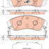 Sada brzdových destiček TRW GDB3448 - KIA CARNIVAL 06-