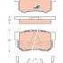 Sada brzdových destiček TRW GDB3438 - HONDA CR-V 04-
