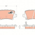 Sada brzdových destiček TRW GDB3408 - HONDA CIVIC VII 06-