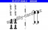 Sada příslušenství, parkovací brzdové čeliti ATE 03.0137-9248 (AT 669248)