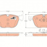 Sada brzdových destiček TRW GDB1726 - BMW X6, X5