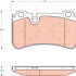 Sada brzdových destiček TRW GDB1711 - MERCEDES E63AMG