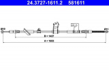 Lanko ruční brzdy ATE 24.3727-1611 (AT 581611)