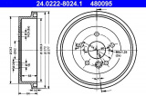 Brzdový buben ATE 24.0222-8024 (AT 480095)