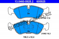 Sada brzdových destiček ATE 13.0460-5925 (AT 605925)