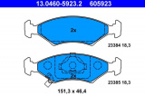 Sada brzdových destiček ATE 13.0460-5923 (AT 605923) - KIA